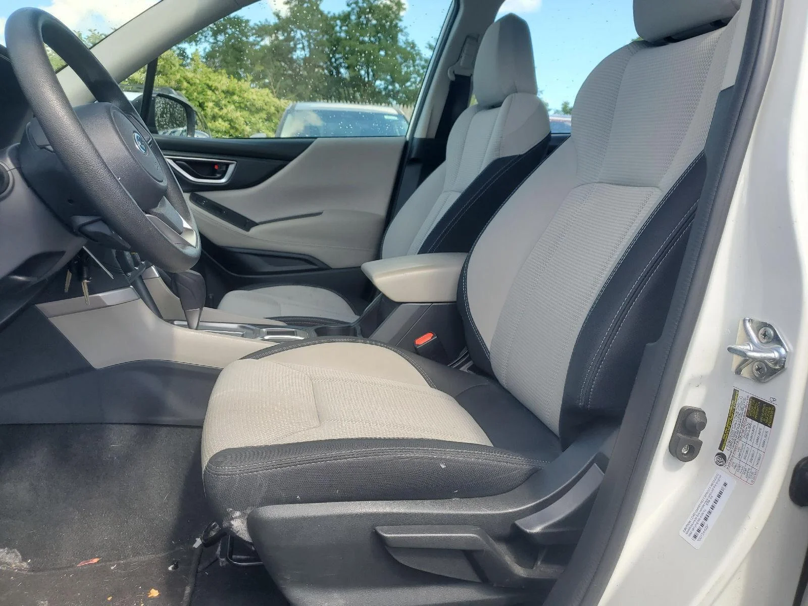 Used 2023 Crystal White Pearl Subaru Base image 7
