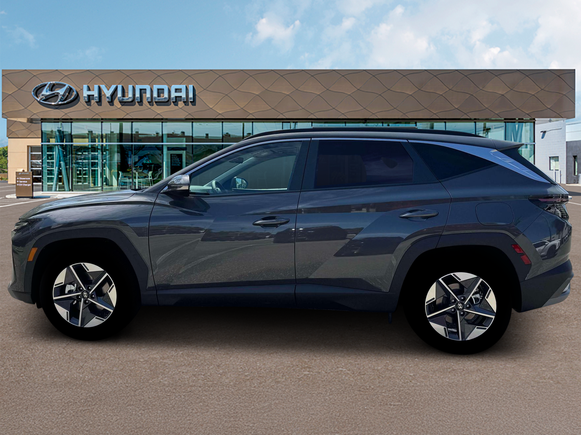 New 2026 Ecotronic Gray Hyundai SEL Premium FWD image 3