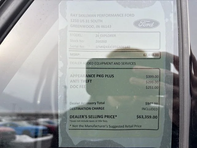 New 2026 Agate Black Metallic Ford Tremor® image 2