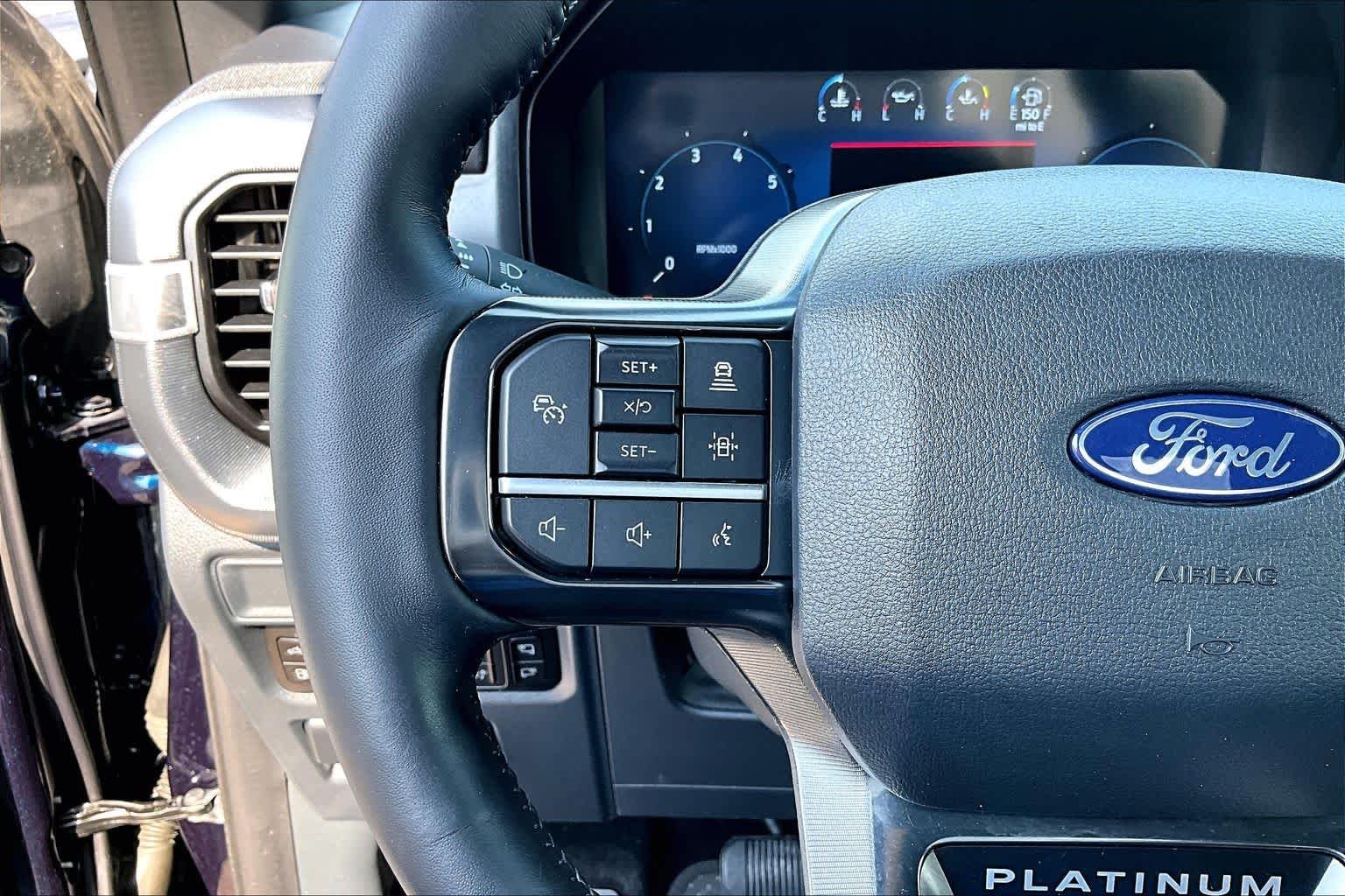 Used 2025 Antimatter Blue Metallic Ford Platinum image 23