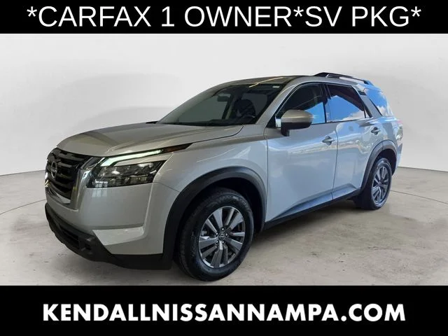 Used 2025 Silver Nissan SV image 1