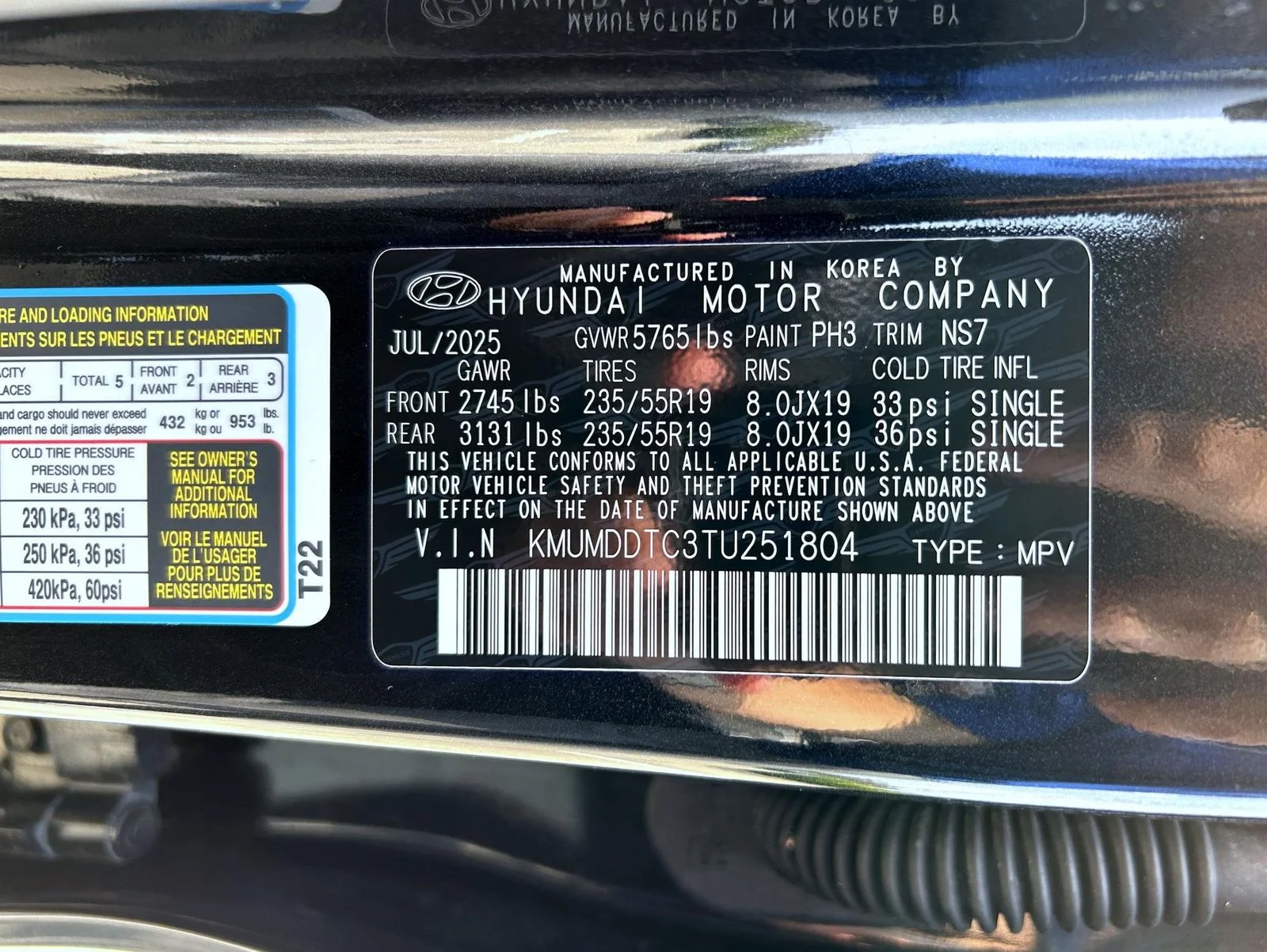 Certified Used 2026 Black Genesis 3.5T Sport Advanced image 25