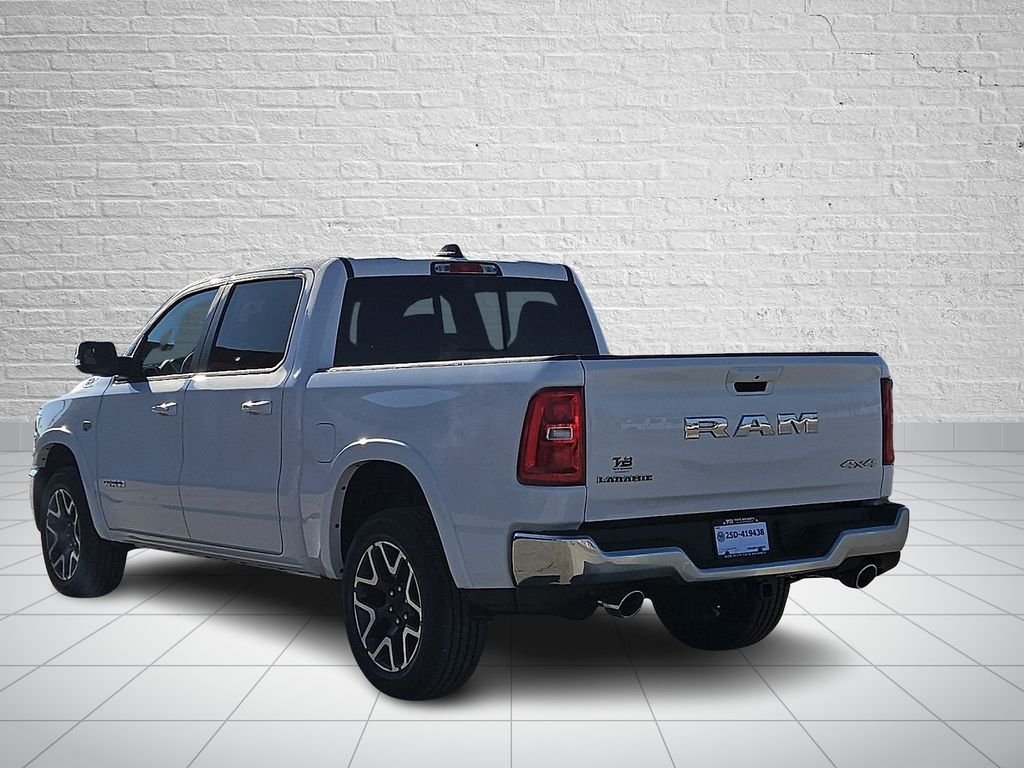 New 2026 Bright White Clear-Coat Exterior Paint RAM Laramie image 3