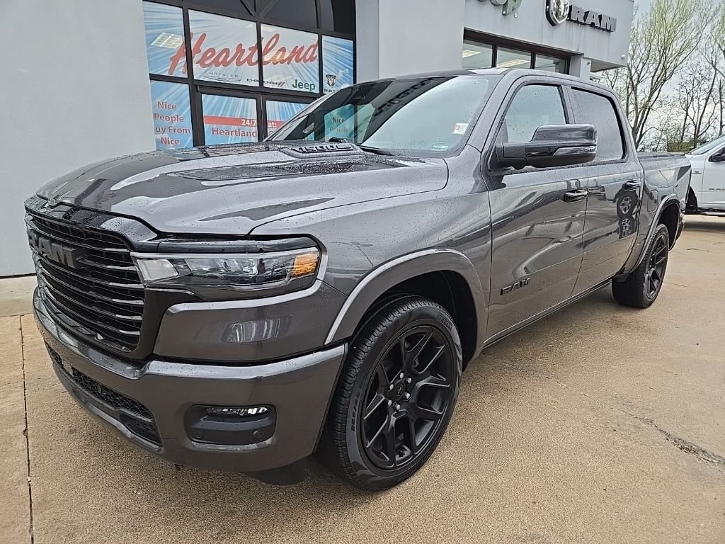 Used 2025 RAM Ram 1500 Pickup Laramie with VIN 1C6SRFJP1SN749111 for sale in Kansas City