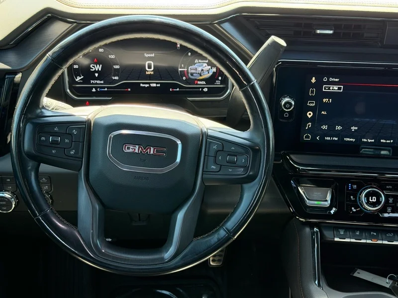 Used 2024 Titanium Rush Metallic GMC AT4 image 11