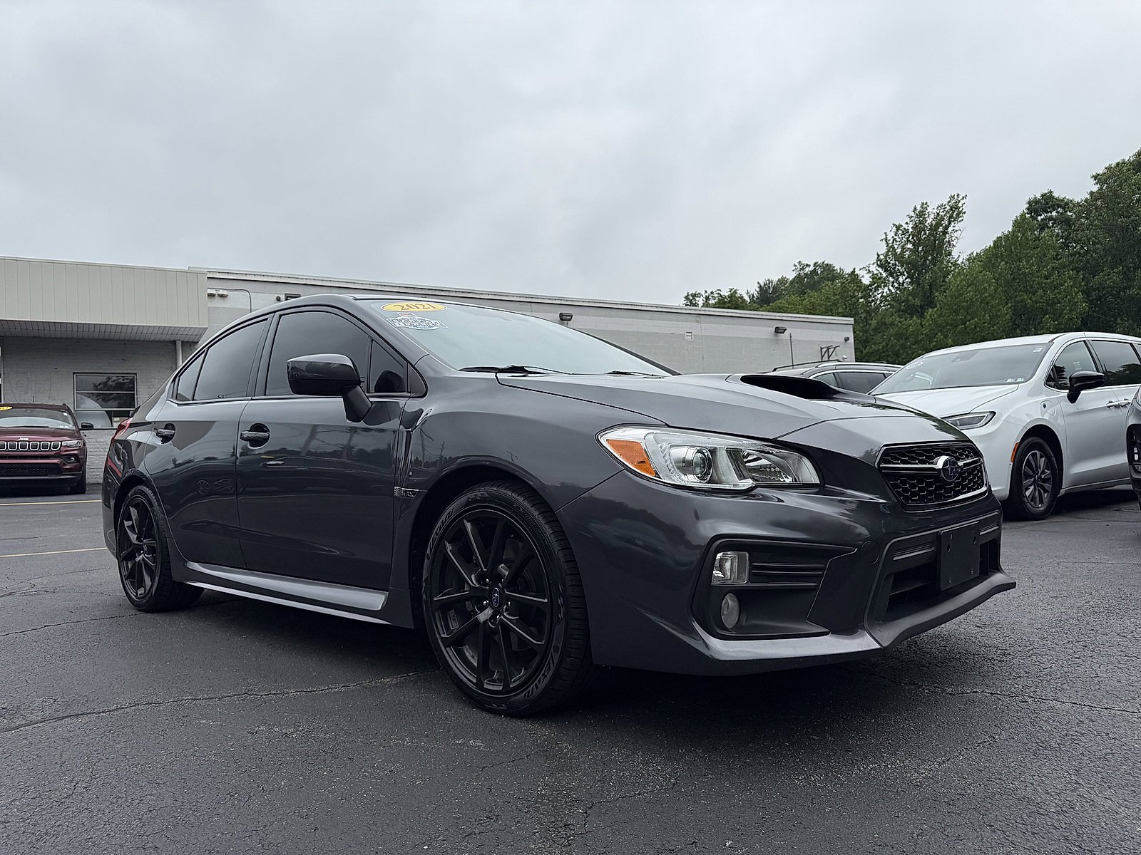 Used 2021 Magnetite Gray Metallic Subaru Premium image 28