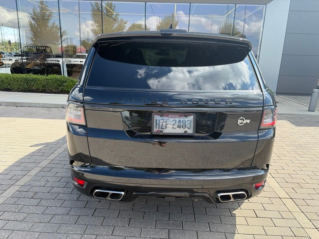 Used 2022 Santorini Black Metallic Land Rover SVR image 6