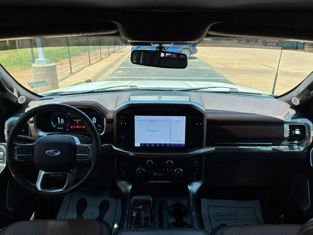 Used 2021 White Metallic Ford King Ranch image 10