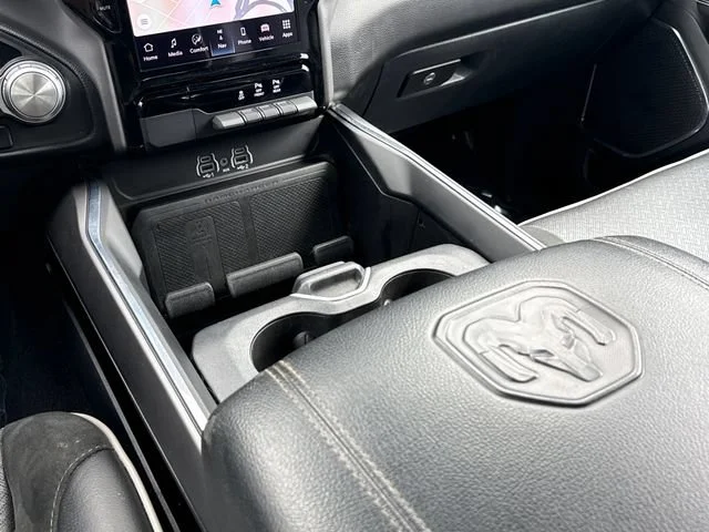 Used 2025 Diamond Black Crystal Pearlcoat Ram Laramie image 11