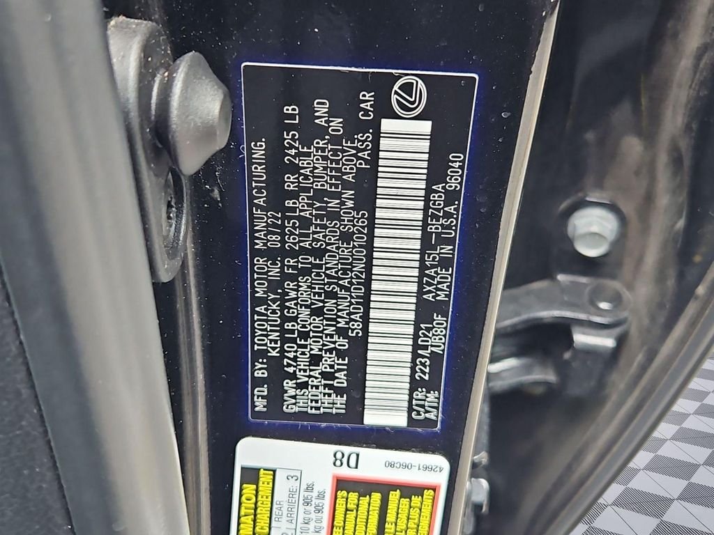 Used 2022 Black Lexus 250 image 32