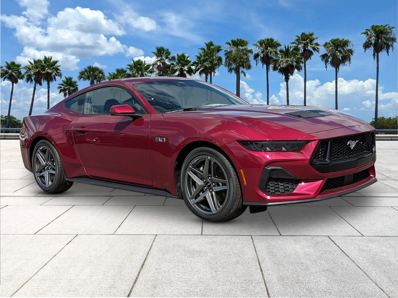 New 2026 Molten Magenta Metallic Tinted Clearcoat Ford GT Premium Fastback image 2