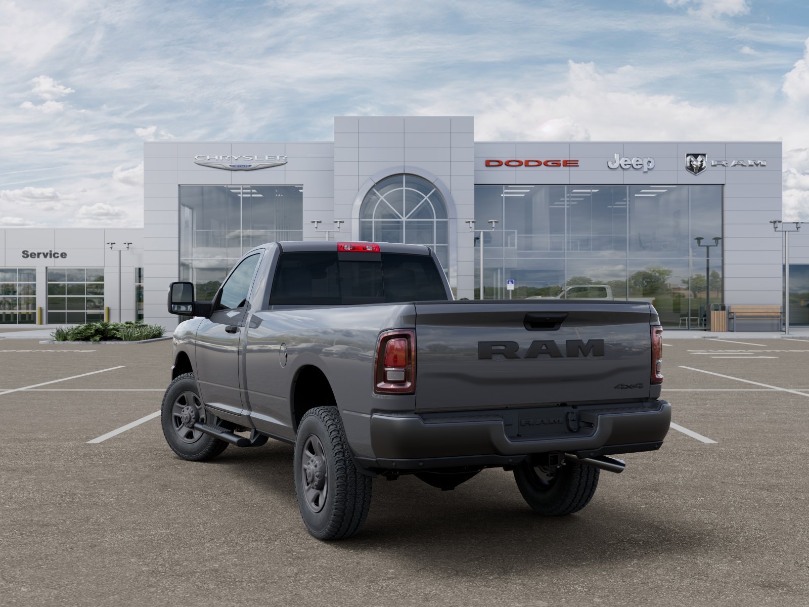 New 2026 Ceramic Gray Clear-Coat Exterior Paint RAM Tradesman image 18