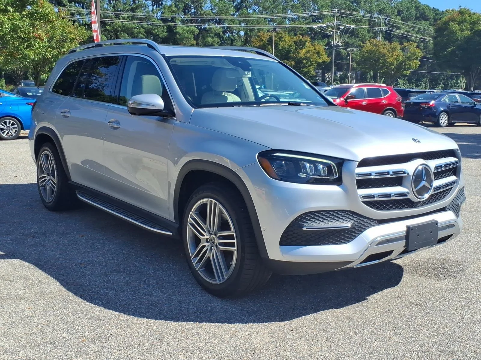 Used 2020 Iridium Silver Metallic Mercedes-Benz GLS 450 image 5