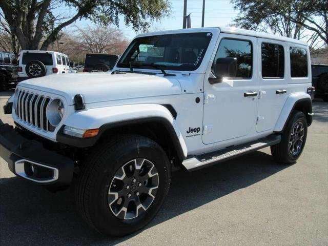 New 2026 Bright White Clear-Coat Exterior Paint Jeep Sahara image 3
