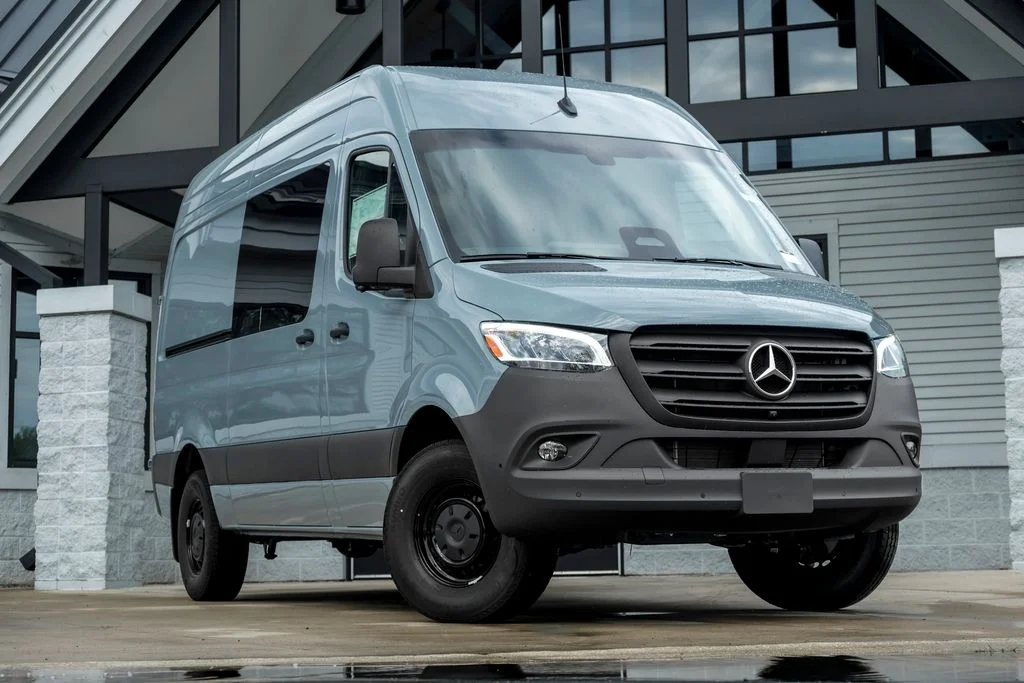 New 2026 Blue Gray Mercedes-Benz Crew 144 WB image 1