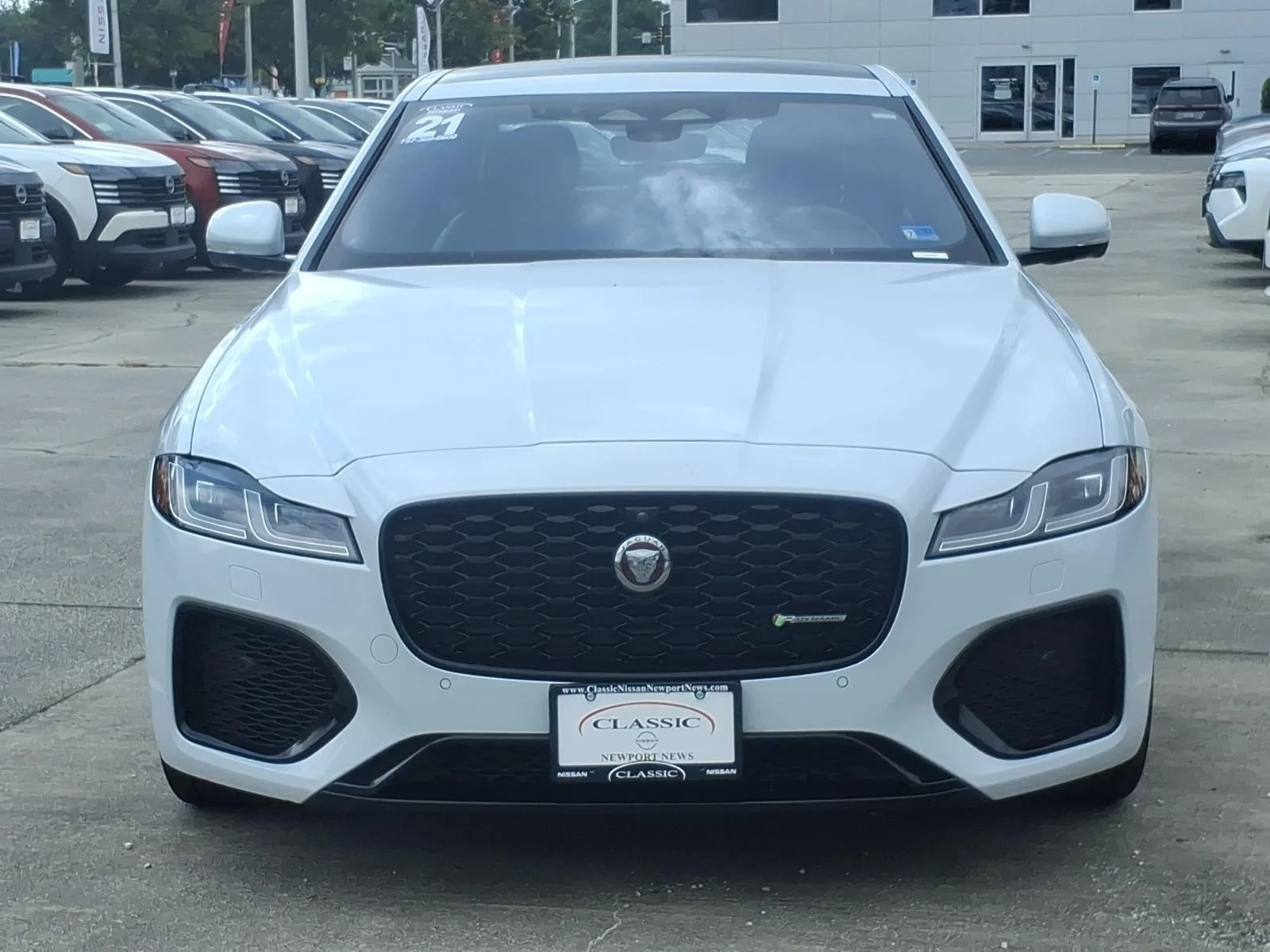 Used 2021 Yulong White Metallic Jaguar R-Dynamic SE image 2