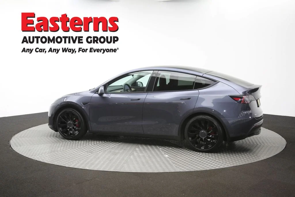 Used 2022 Gray Tesla Performance image 58