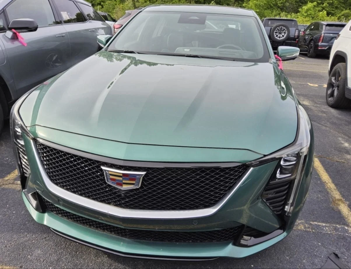 Used 2025 Blue Cadillac V-Series image 2