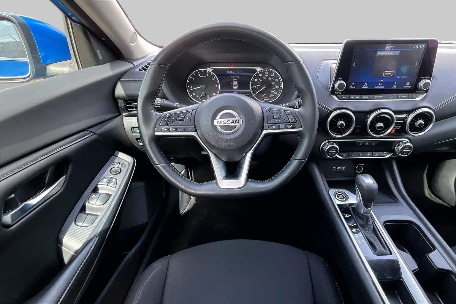 Used 2023 Electric Blue Metallic Nissan SV image 6