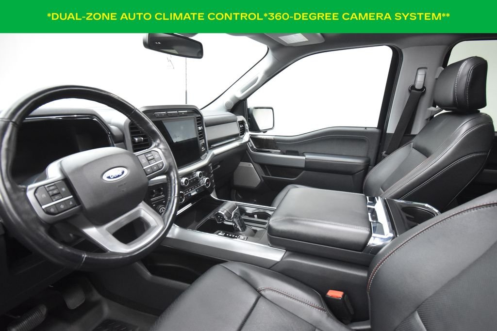 Used 2022 Atlas Blue Metallic Ford Lariat image 7