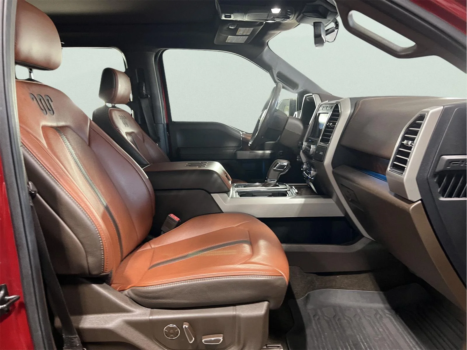 Used 2020 Rapid Red Metallic Tinted Clearcoat/Stone Gray Ford King Ranch image 15
