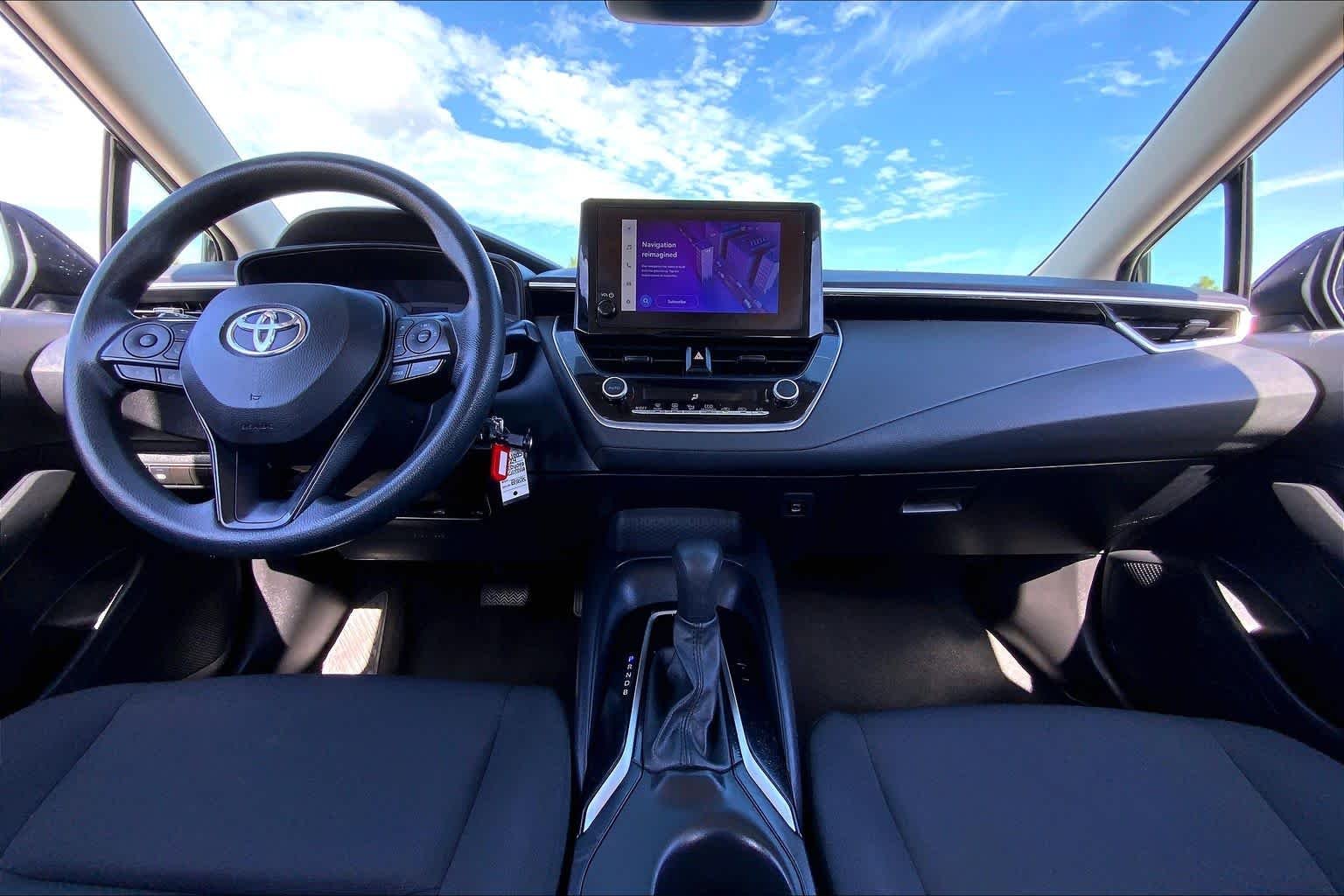 Used 2024 Midnight Black Metallic Toyota LE image 15