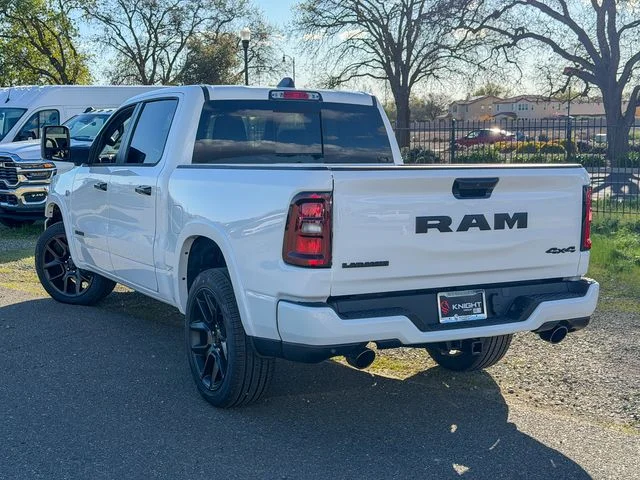 New 2026 Bright White Clear-Coat Exterior Paint RAM Laramie image 12
