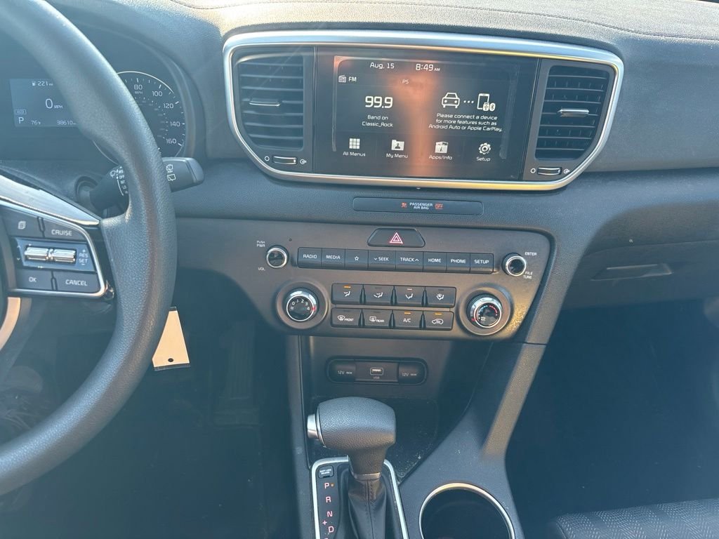 Used 2020 Blue Kia LX image 10