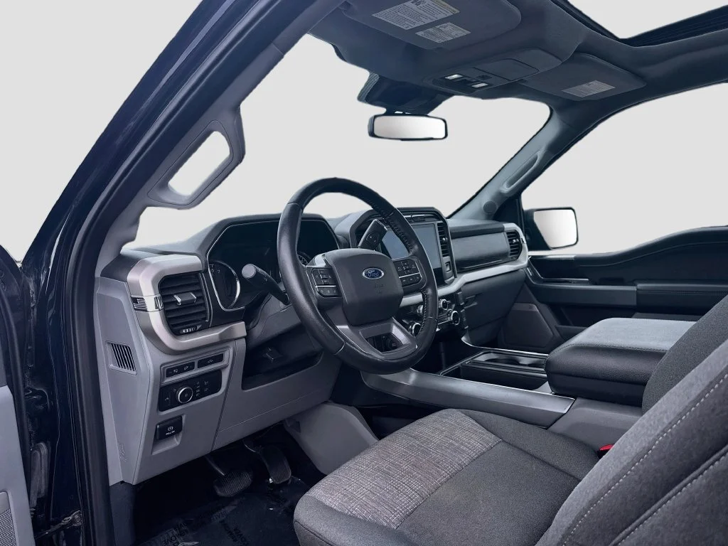 Certified Used 2021 Antimatter Blue Metallic Ford XLT image 9