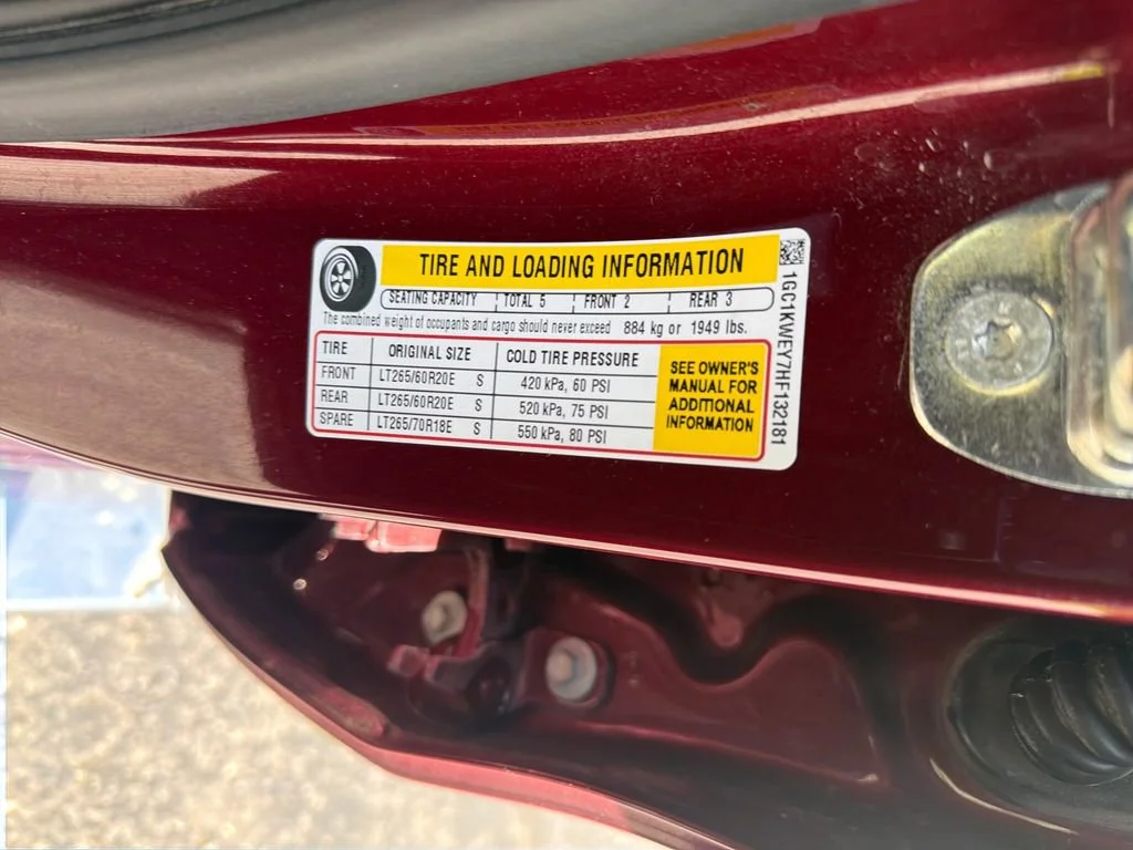 Used 2017 BUTTE RED METALLIC Chevrolet LTZ image 31