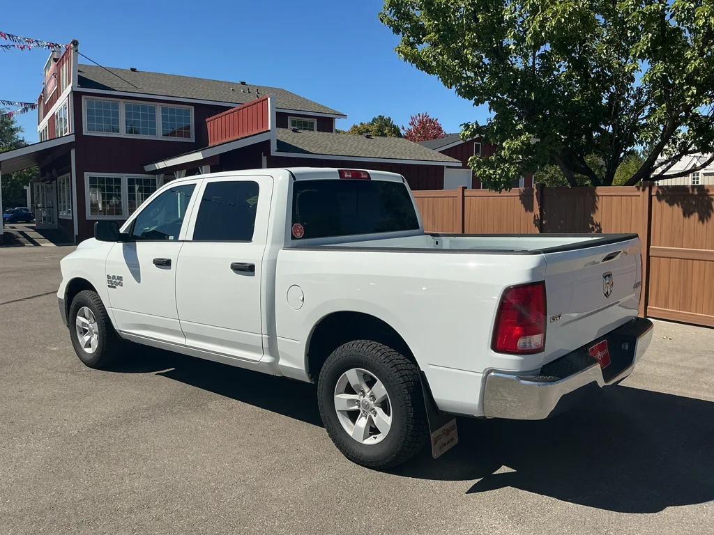 Used 2023 Bright White Clearcoat Ram SLT image 8