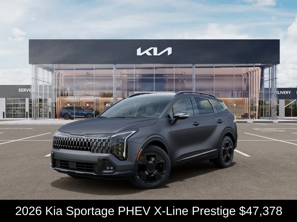 New 2026 Shadow Matte Gray Kia X-Line Prestige image 2