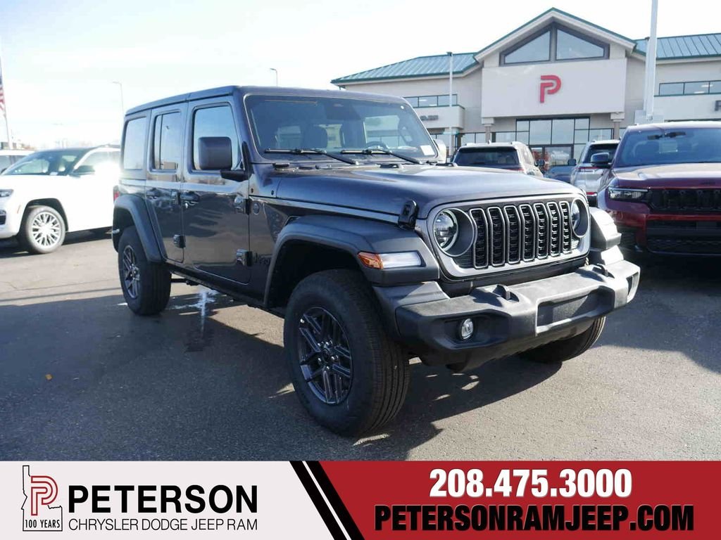 New 2026 Granite Crystal Metallic Clearcoat Jeep Sport S image 1