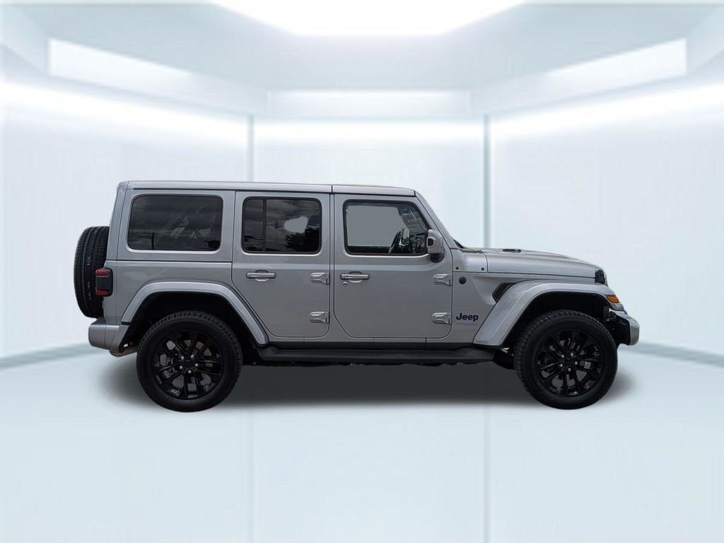 Used 2021 Silver Jeep Unlimited Sahara 4xe image 7