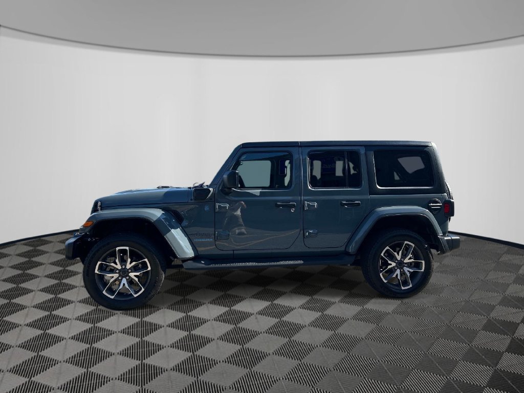 Used 2024 Gray Jeep Sport S 4xe image 2