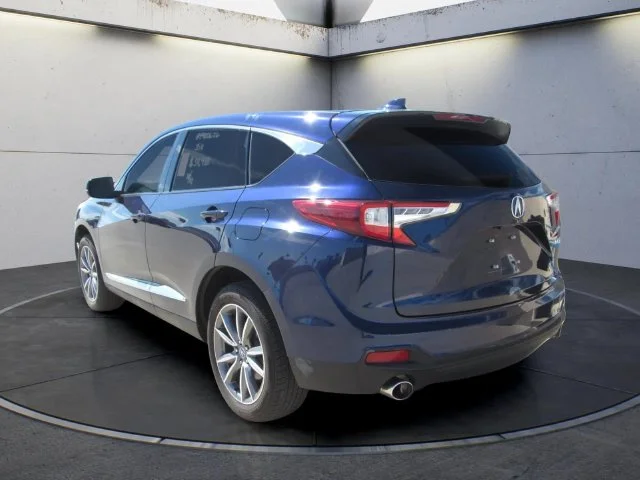 Used 2021 Fathom Blue Pearl Acura Technology Package image 4