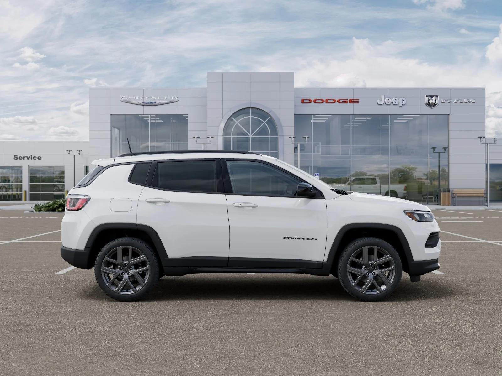 New 2026 Bright White Clearcoat Jeep Latitude image 48