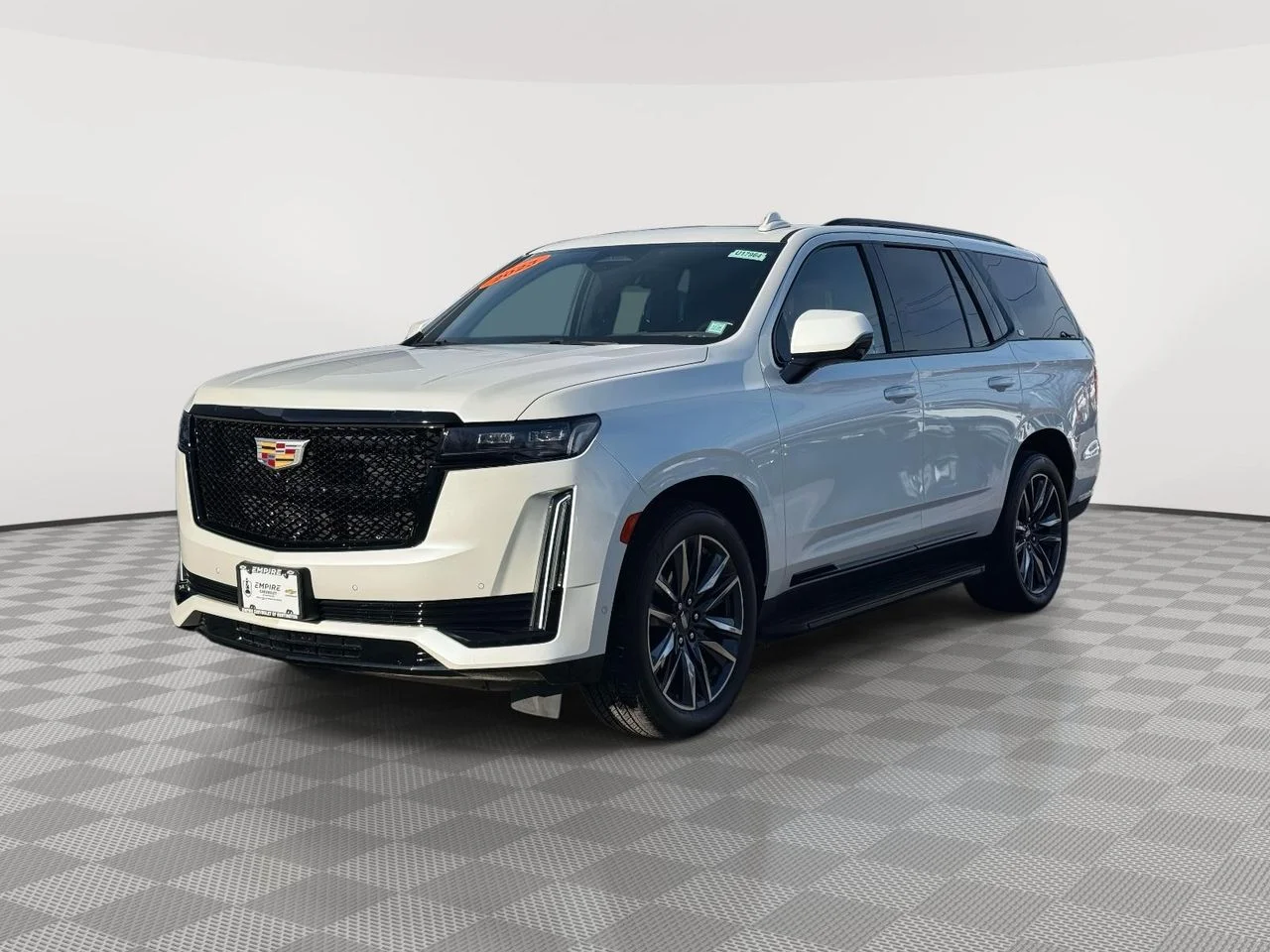 Used 2023 Crystal White Tricoat Cadillac 4WD Sport Platinum image 3