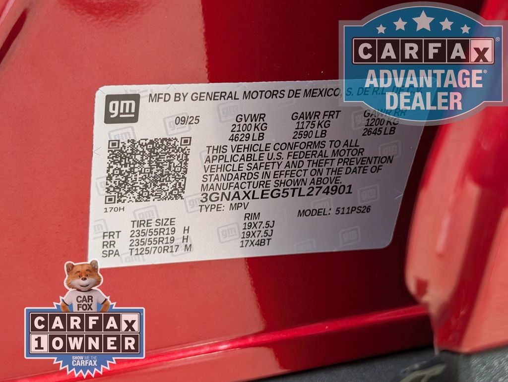 Used 2026 Radiant Red Tintcoat Chevrolet RS image 35