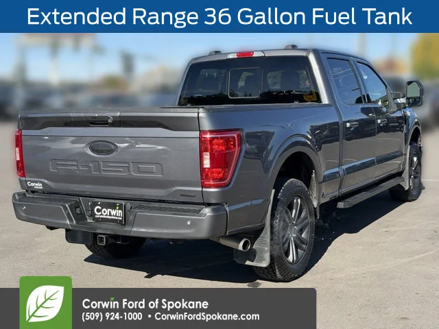 Certified Used 2023 Carbonized Gray Metallic Ford XLT image 16