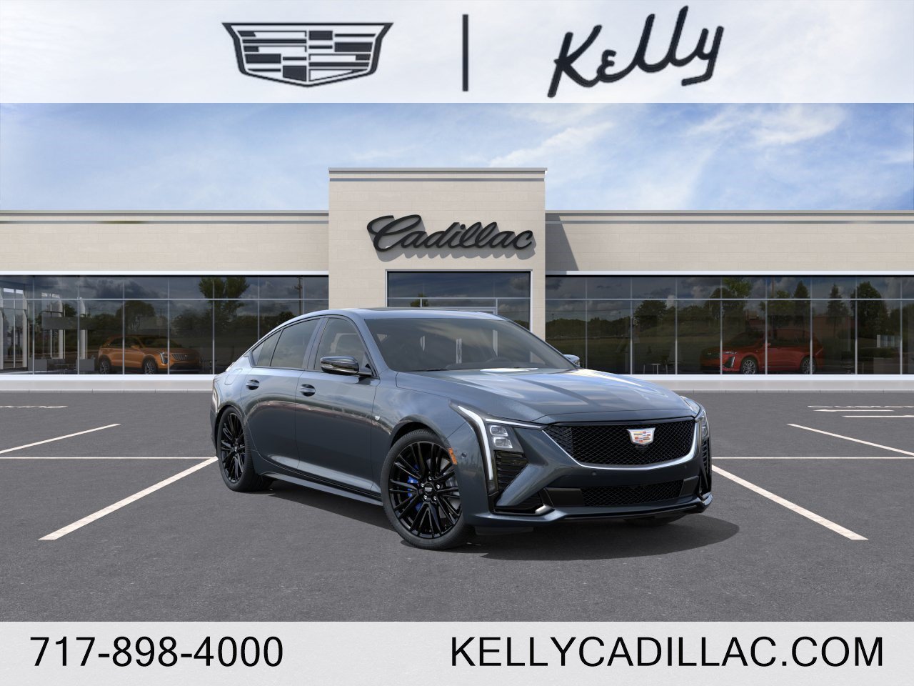 Blue 2026 Cadillac CT5 Sedan All-Wheel Drive Automatic