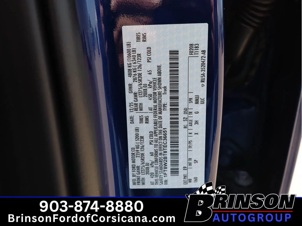New 2026 Argon Blue Metallic Ford King Ranch image 23