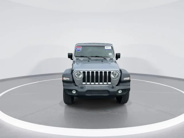 Used 2020 Silver Jeep Unlimited Sport S image 2
