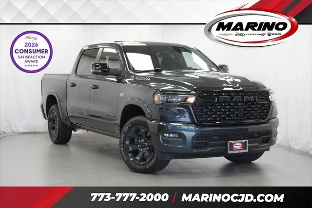 New 2026 Forged Blue Metallic Exterior Paint RAM BIG HORN image 1
