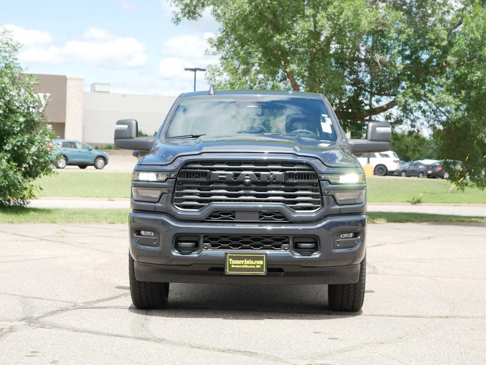 New 2025 Forged Blue Metallic RAM Big Horn image 2