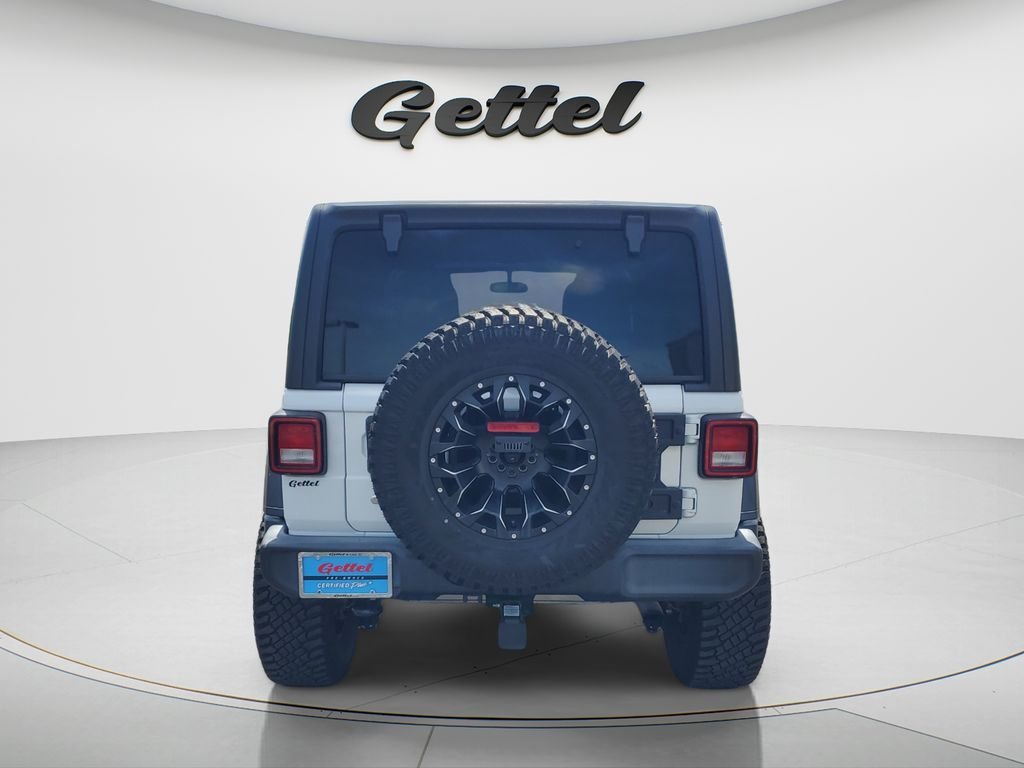 Used 2020 White Jeep Unlimited Sport S image 6