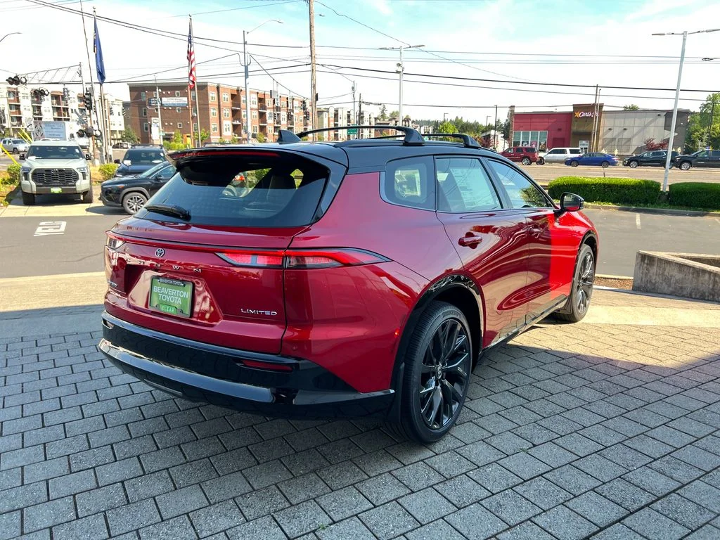 New 2026 Finish Line Red with Black roof Toyota Limited image 5