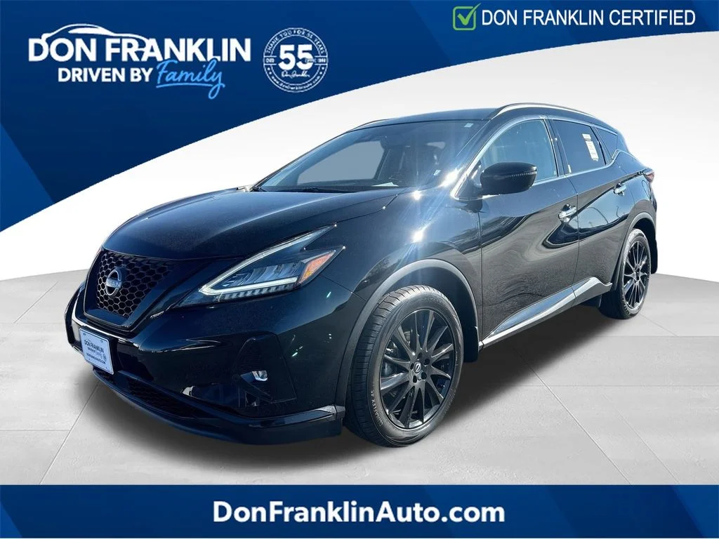 Used 2023 Black Nissan SV image 1