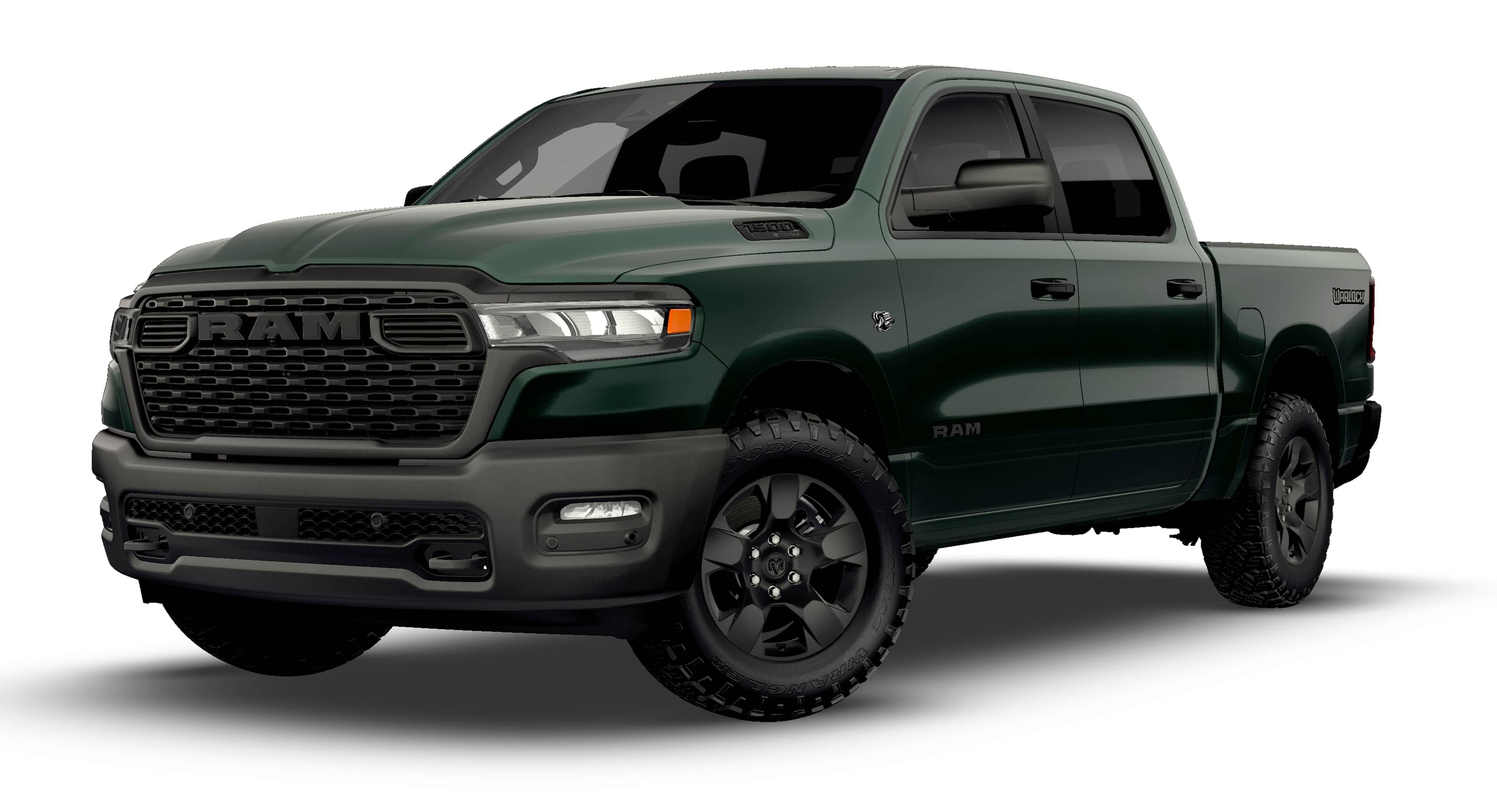 New 2026 Serrano-Green Metallic Exterior Paint RAM Warlock image 13