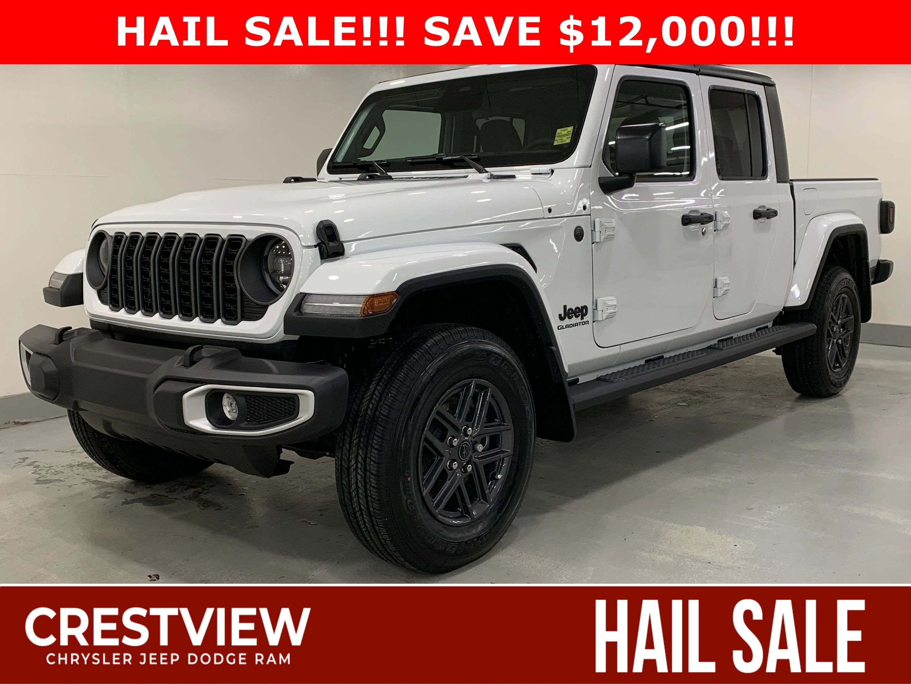 New 2026 Bright White Jeep Sport S image 1